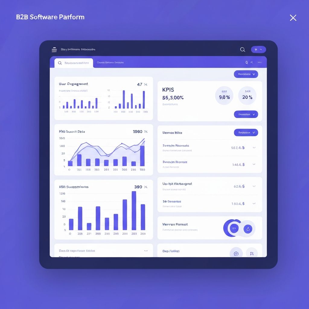 SaaS dashboard placeholder